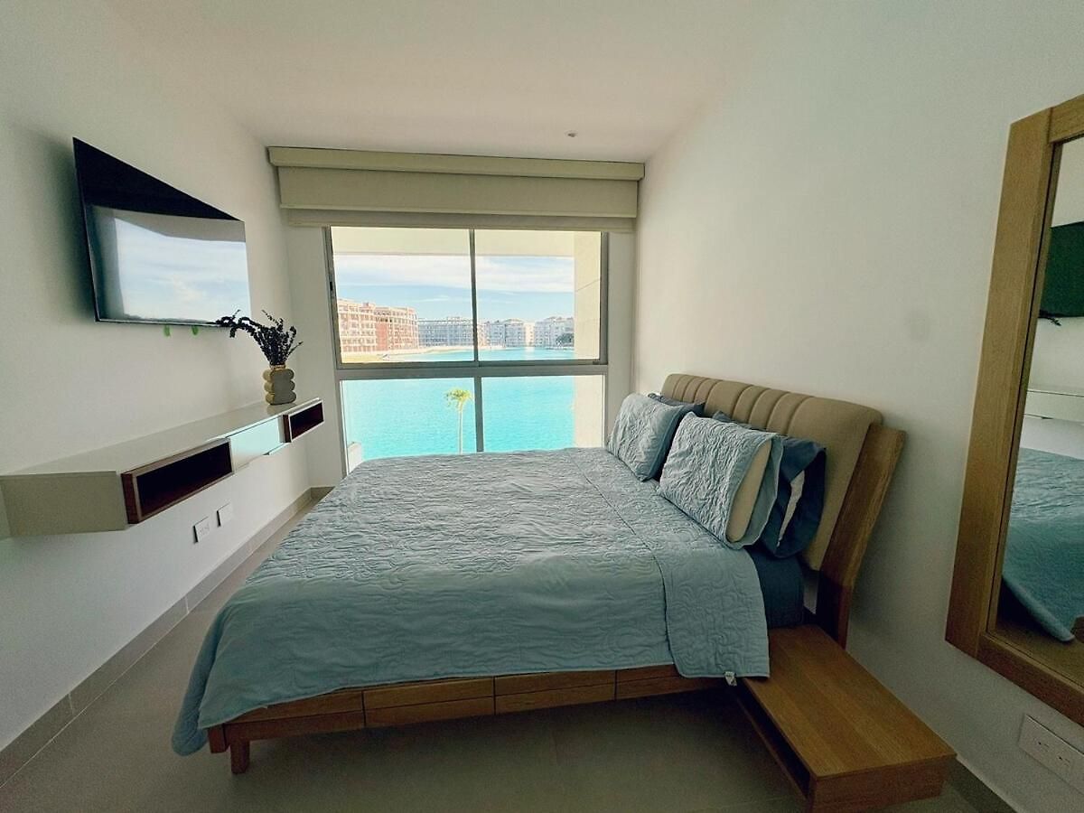 Apartamento Vista Espectacular A La Laguna, Bahía Kristal Cartagena