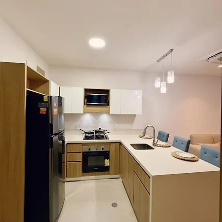 Apartamento Vista Espectacular A La Laguna, Bahía Kristal Cartagena